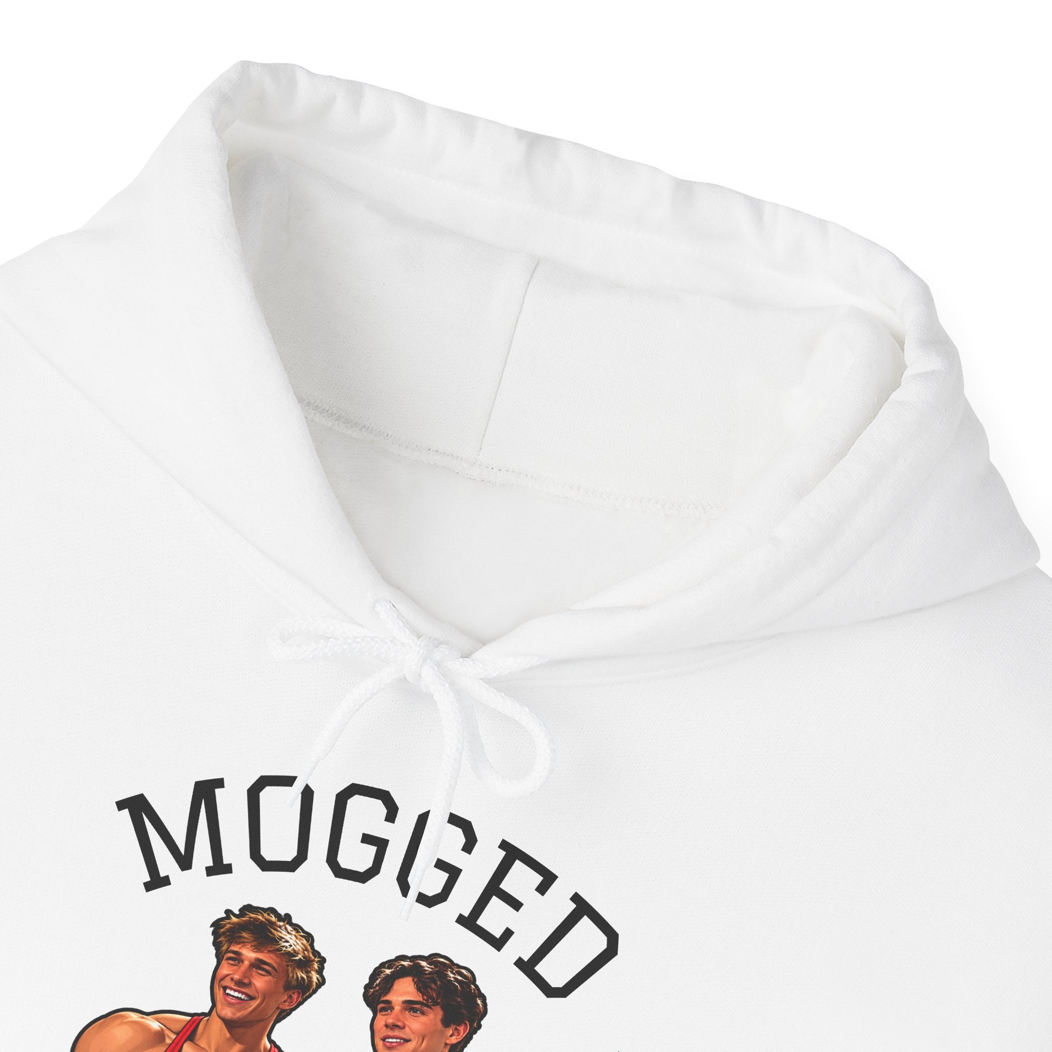 Looxmaxer Frame Mog Hoodie - MOGGED Graphic Hooded Sweatshirt