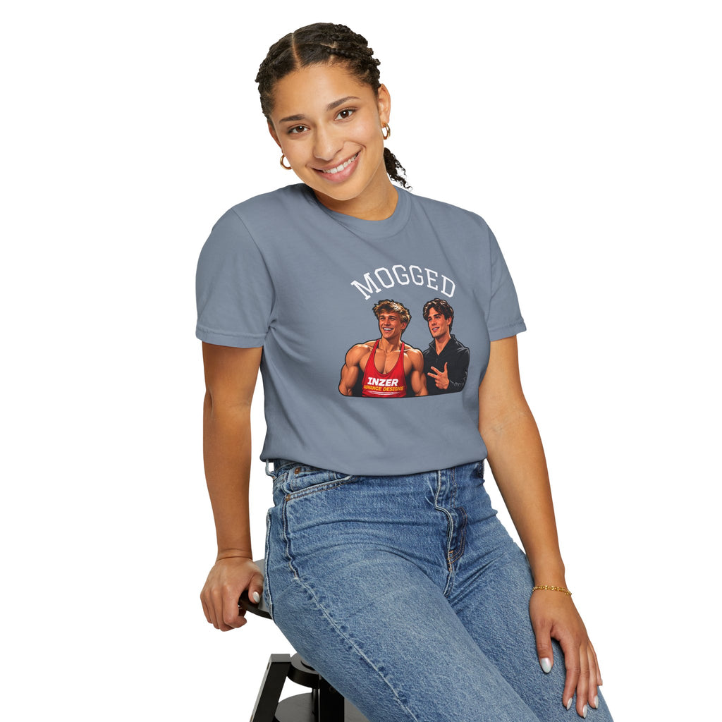 Looxmaxer Frame Mog Tee-Shirt - MOGGED Graphic Tee