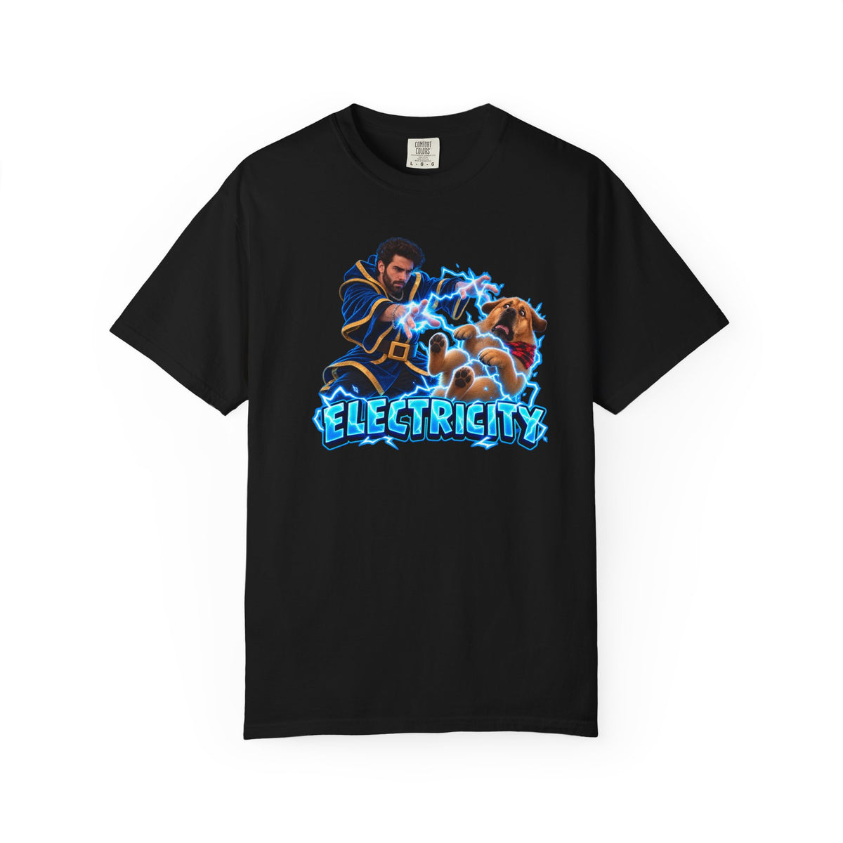 Electricity Mage T-Shirt — Streamer Graphic Tee