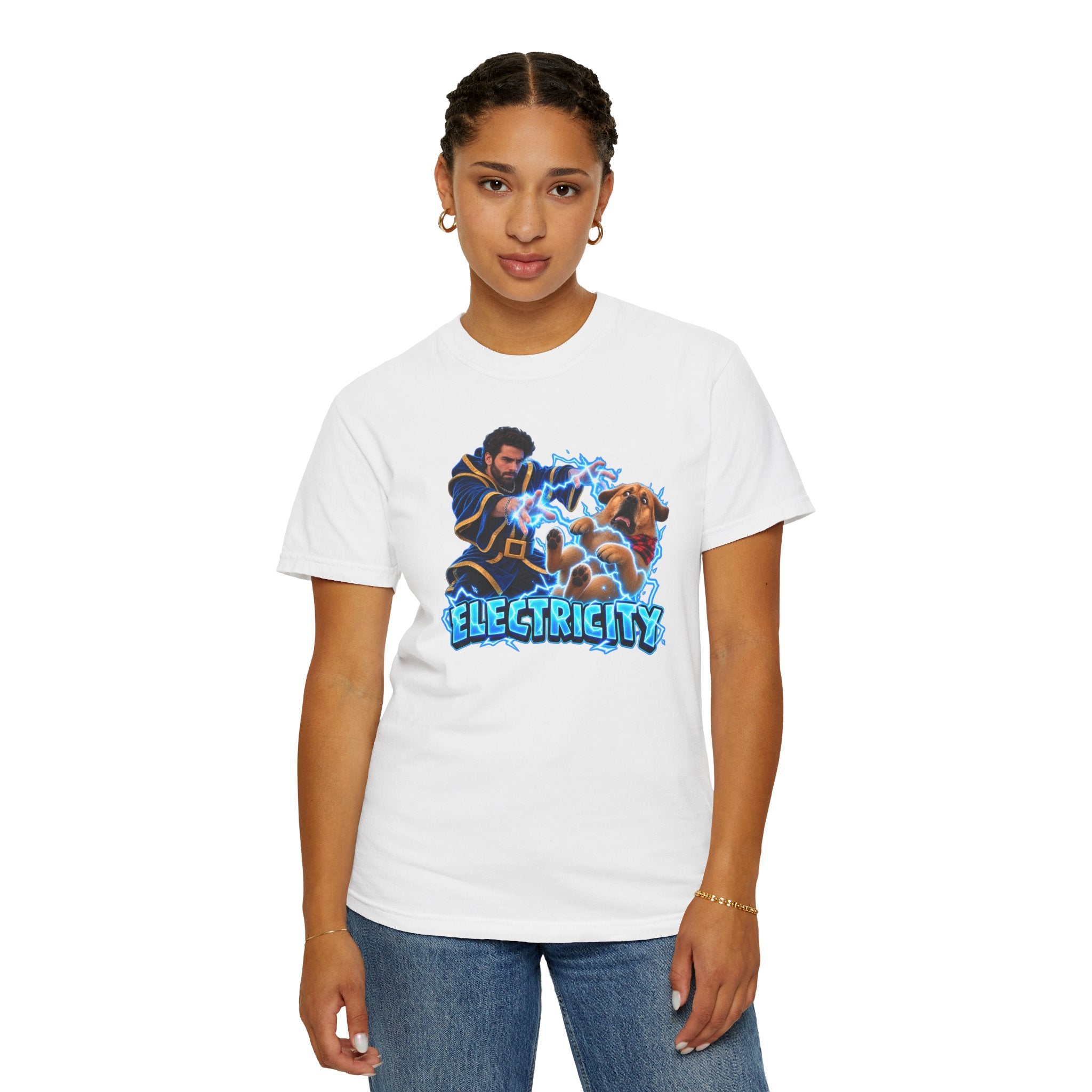 Electricity Mage T-Shirt — Streamer Graphic Tee