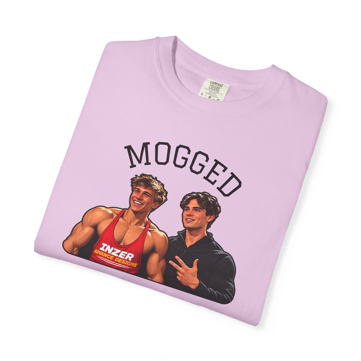 Looxmaxer Frame Mog Tee-Shirt - MOGGED Graphic Tee