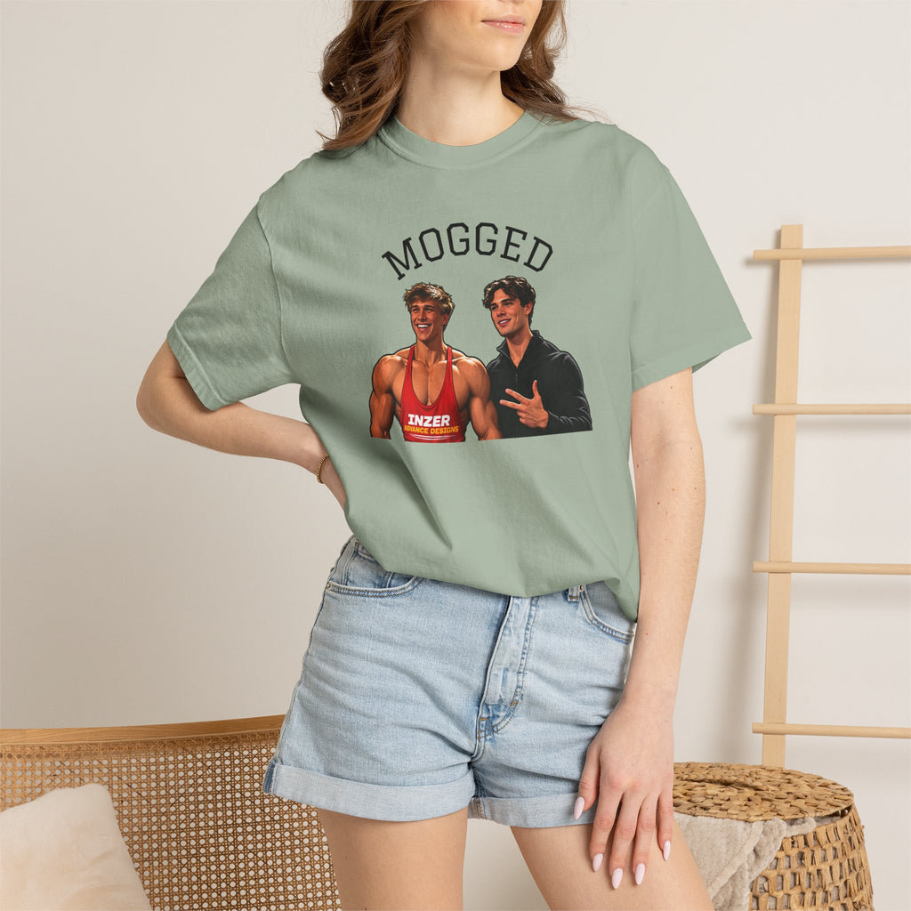 Looxmaxer Frame Mog Tee-Shirt - MOGGED Graphic Tee