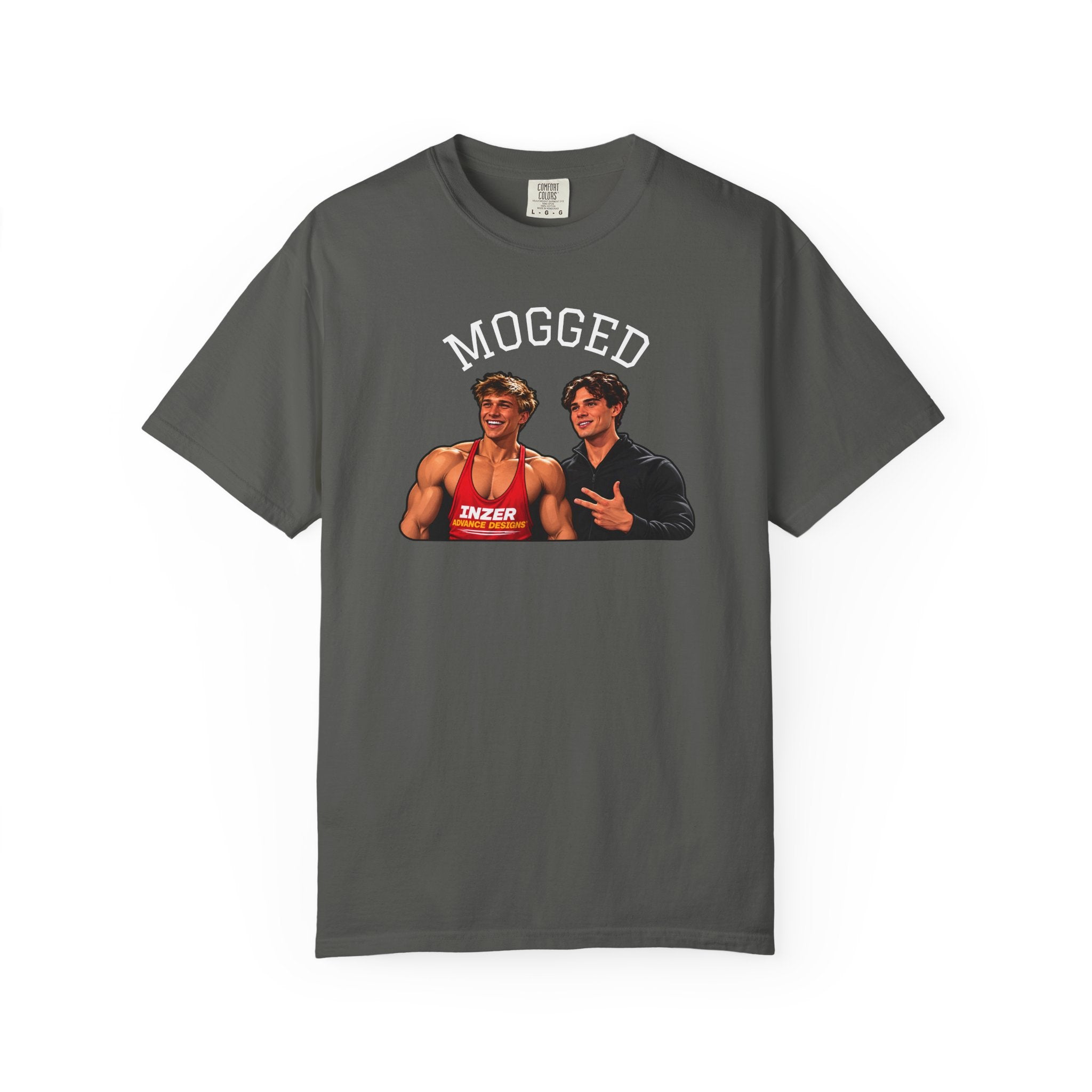 Looxmaxer Frame Mog Tee-Shirt - MOGGED Graphic Tee