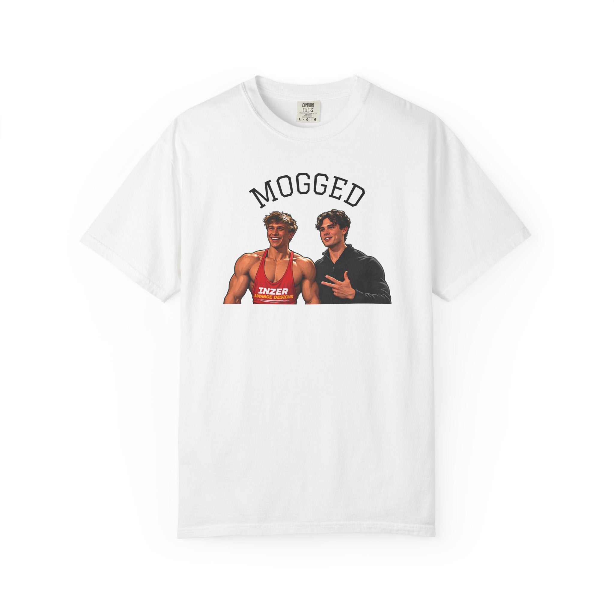 Looxmaxer Frame Mog Tee-Shirt - MOGGED Graphic Tee