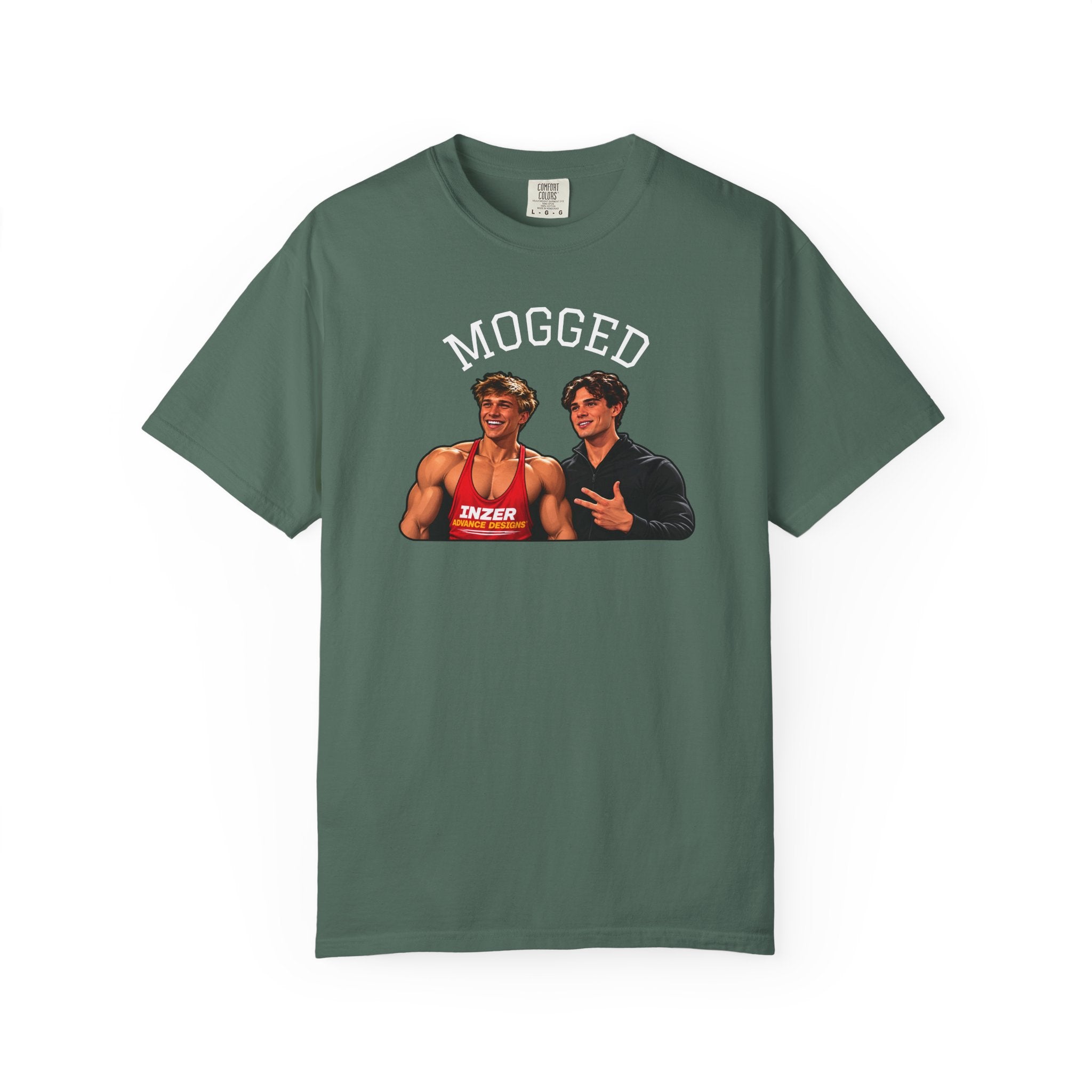 Looxmaxer Frame Mog Tee-Shirt - MOGGED Graphic Tee