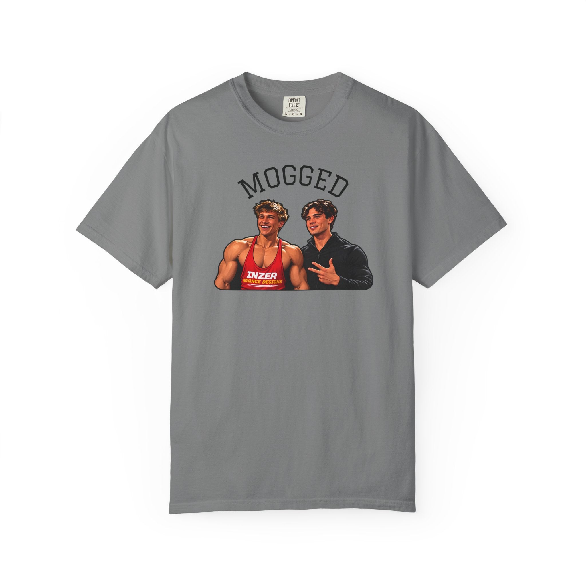 Looxmaxer Frame Mog Tee-Shirt - MOGGED Graphic Tee