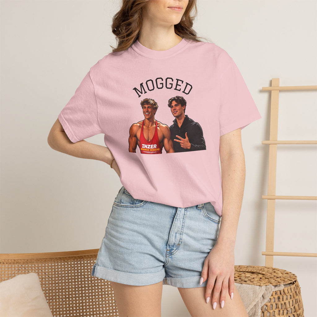 Looxmaxer Frame Mog Tee-Shirt - MOGGED Graphic Tee