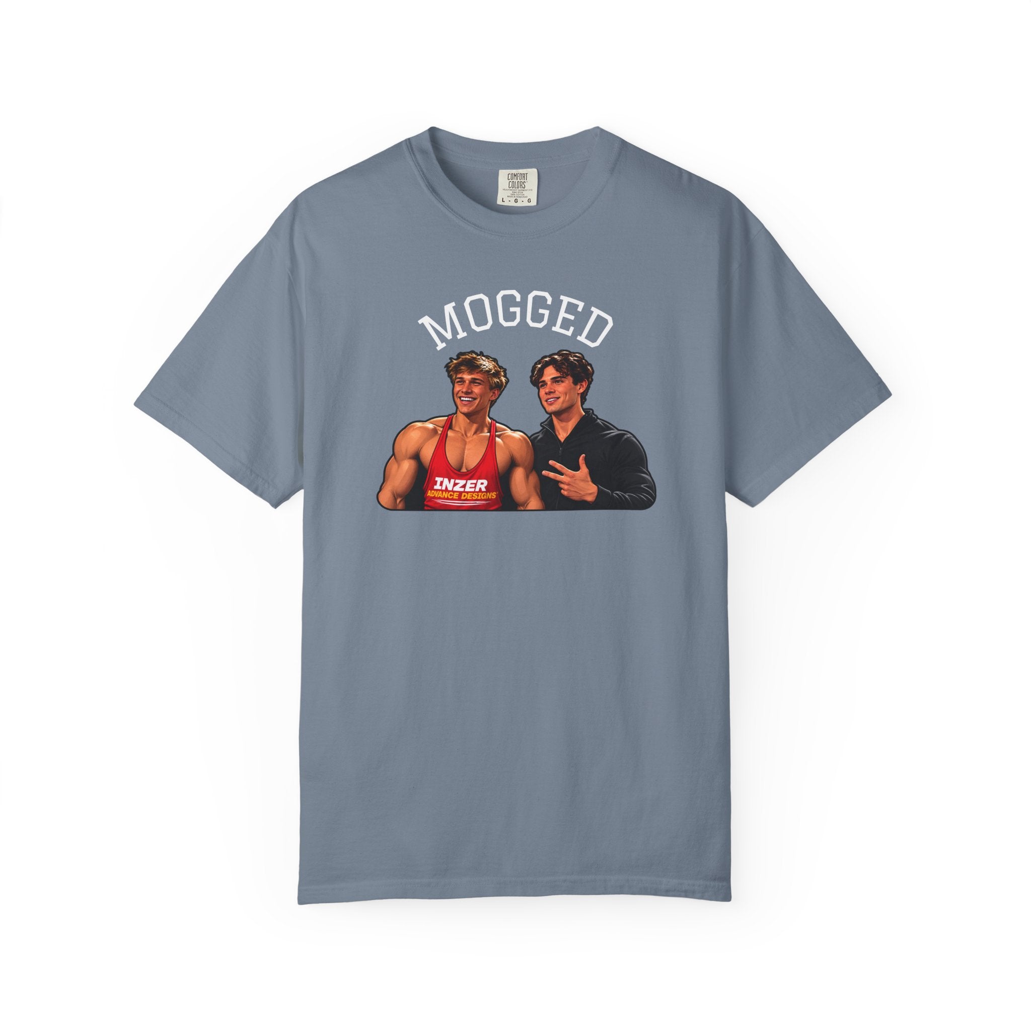 Looxmaxer Frame Mog Tee-Shirt - MOGGED Graphic Tee