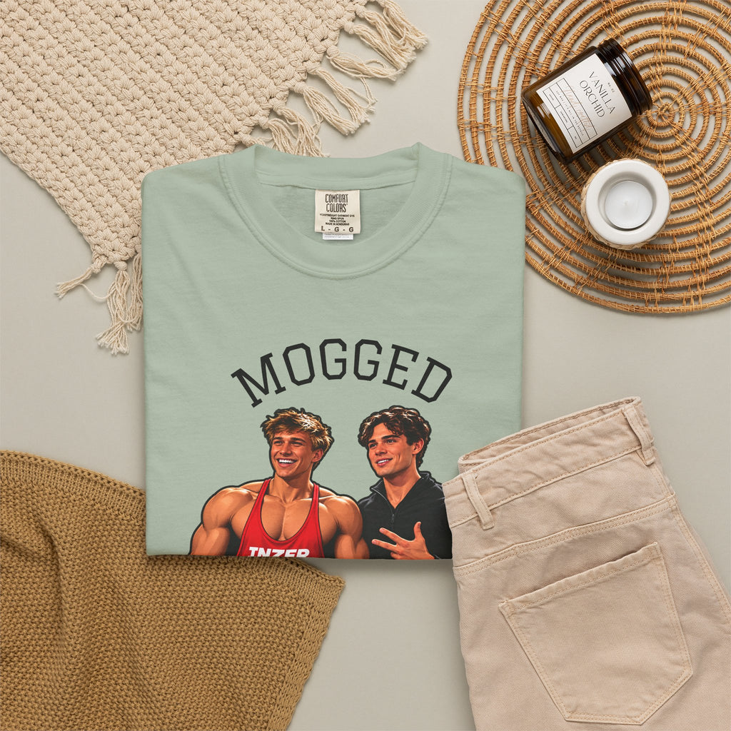 Looxmaxer Frame Mog Tee-Shirt - MOGGED Graphic Tee