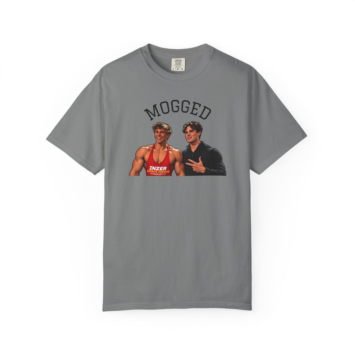Looxmaxer Frame Mog Tee-Shirt - MOGGED Graphic Tee