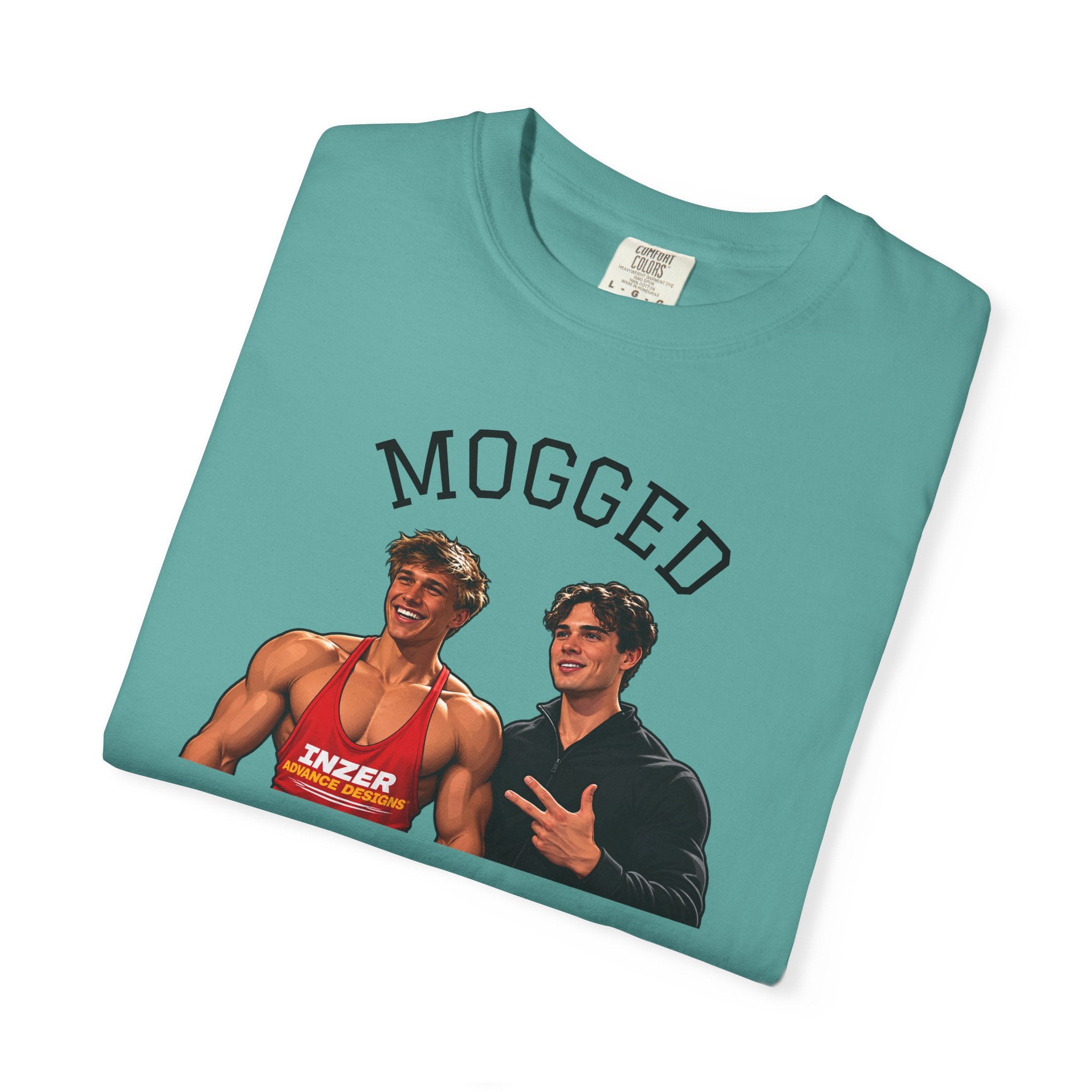 Looxmaxer Frame Mog Tee-Shirt - MOGGED Graphic Tee