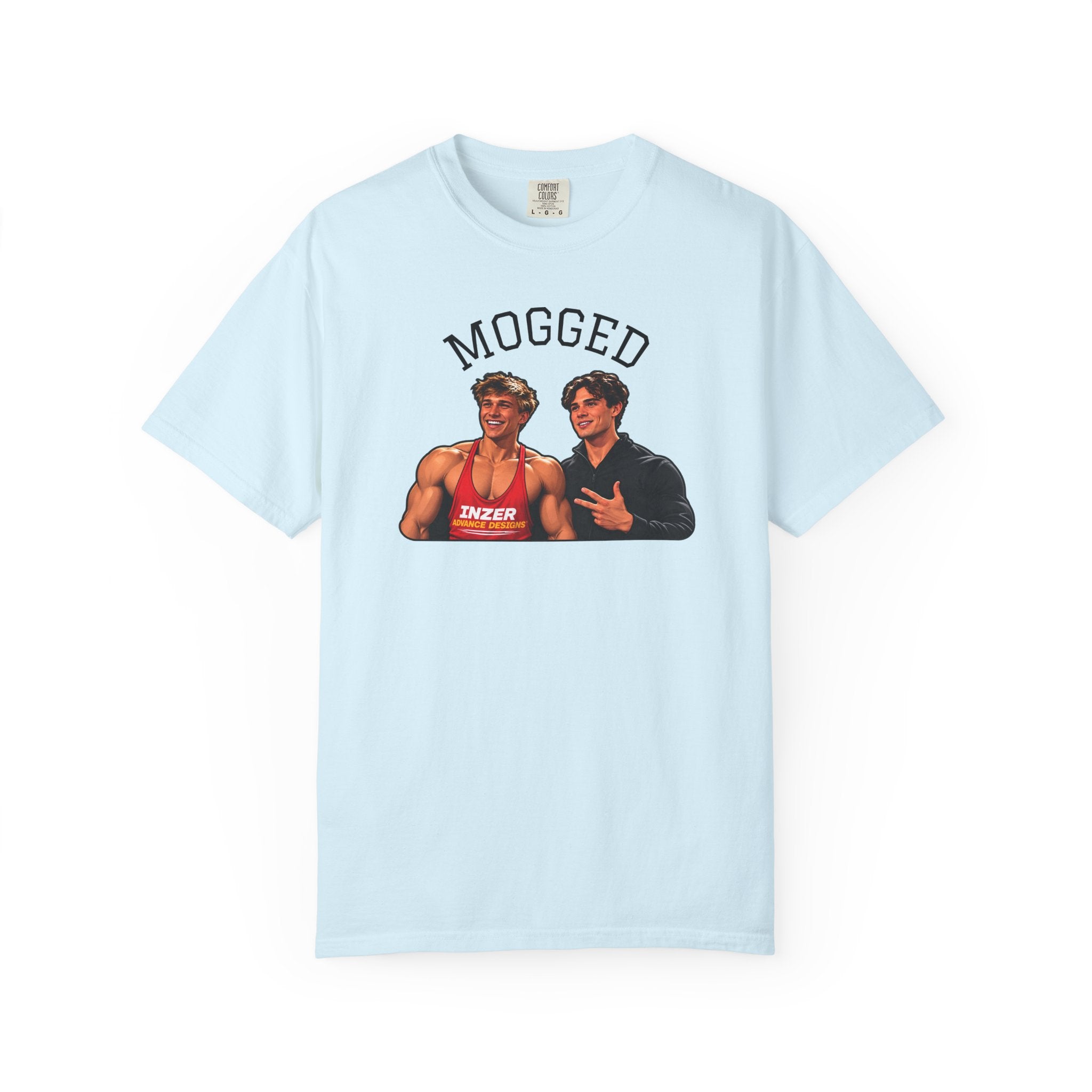 Looxmaxer Frame Mog Tee-Shirt - MOGGED Graphic Tee