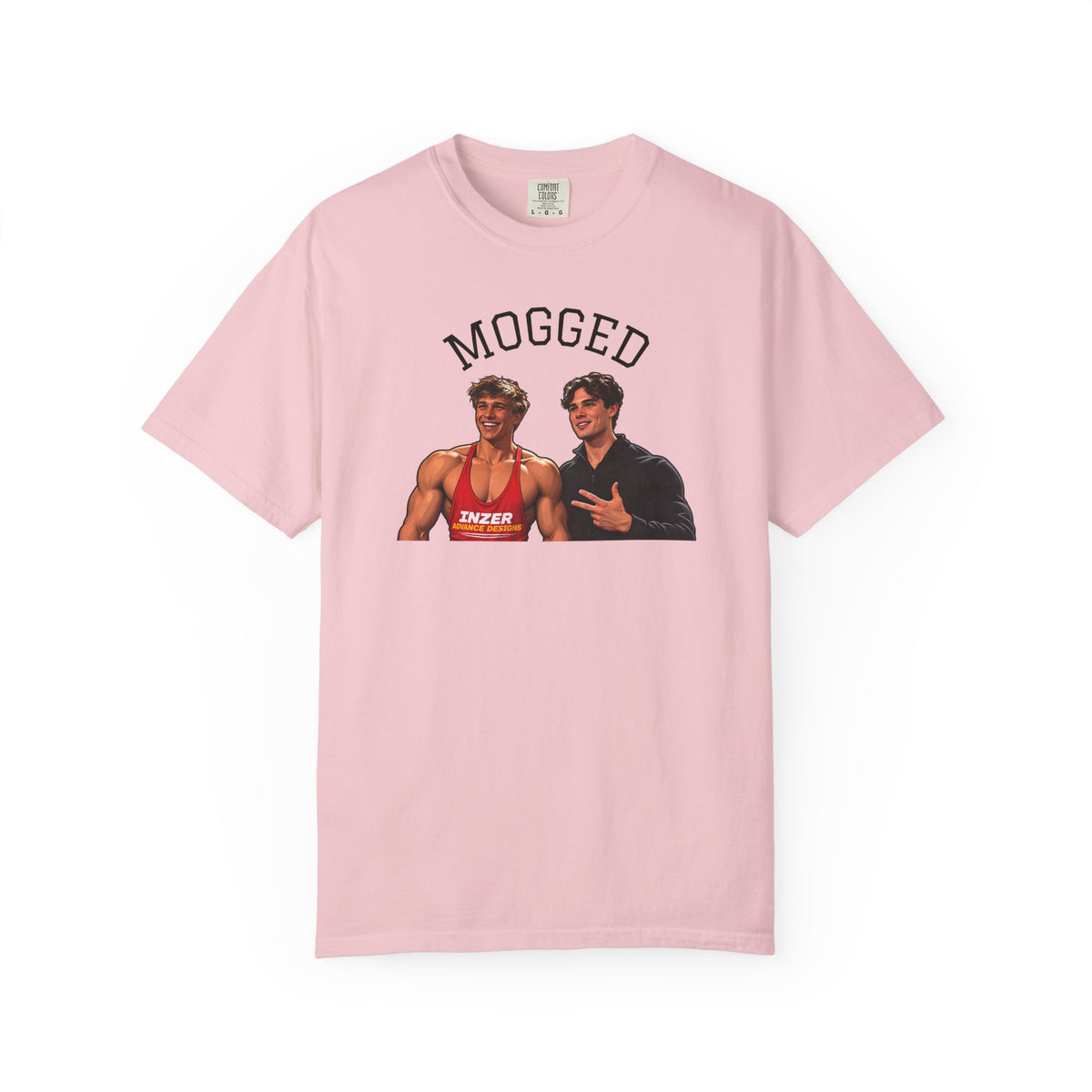 Looxmaxer Frame Mog Tee-Shirt - MOGGED Graphic Tee