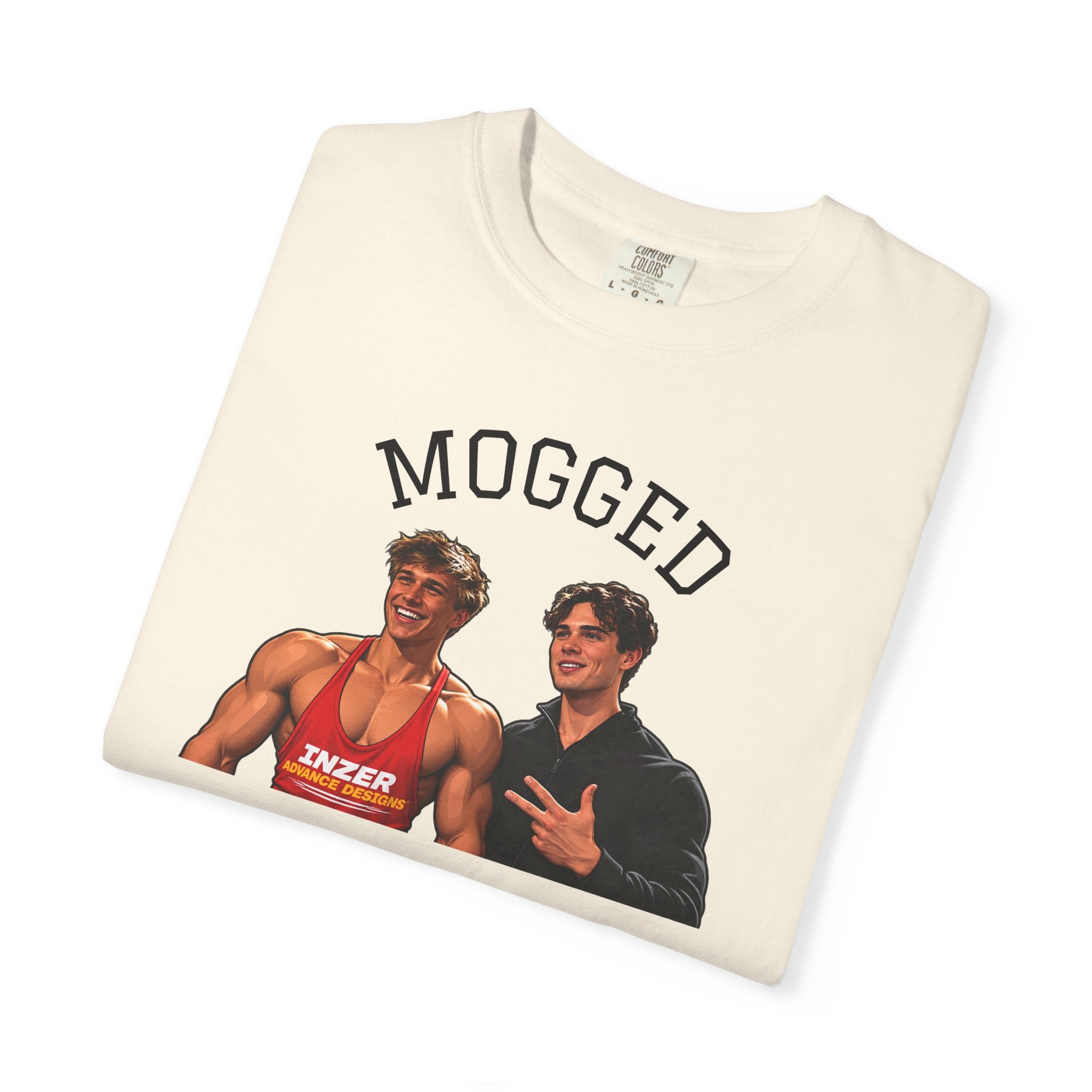 Looxmaxer Frame Mog Tee-Shirt - MOGGED Graphic Tee