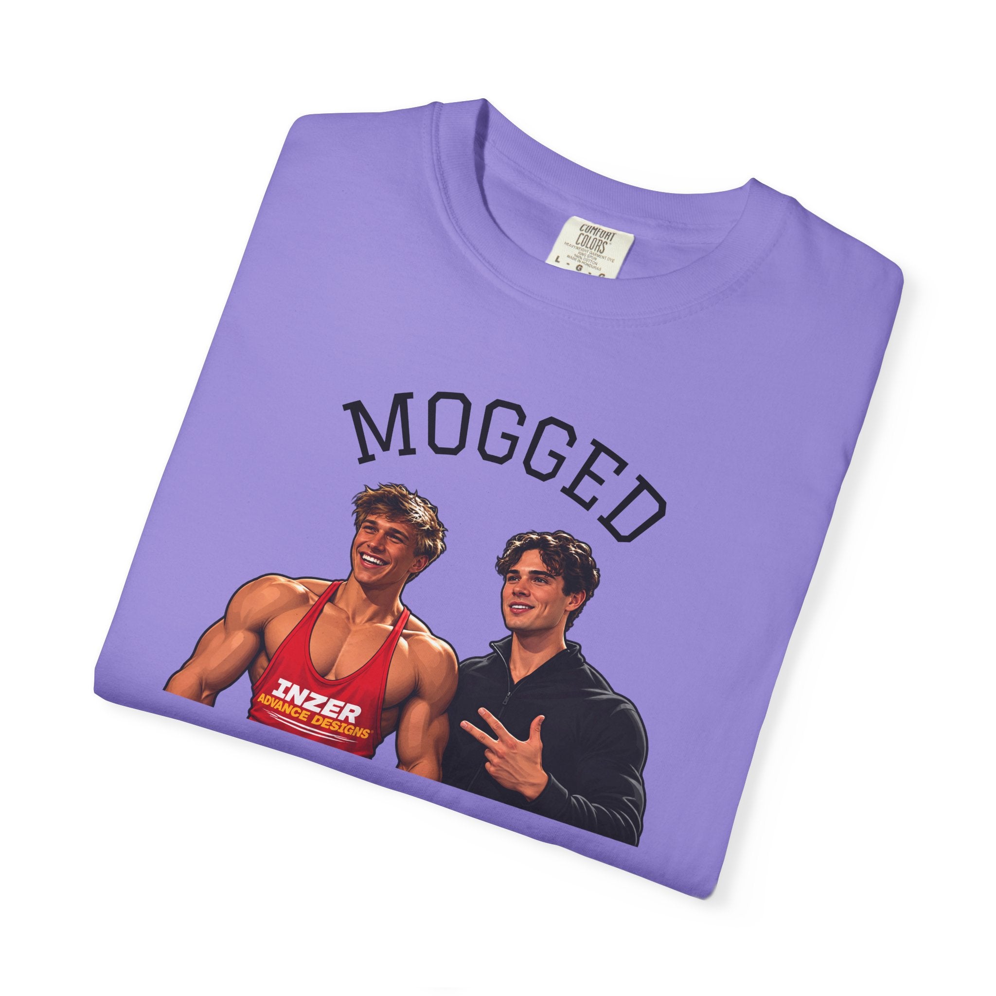 Looxmaxer Frame Mog Tee-Shirt - MOGGED Graphic Tee