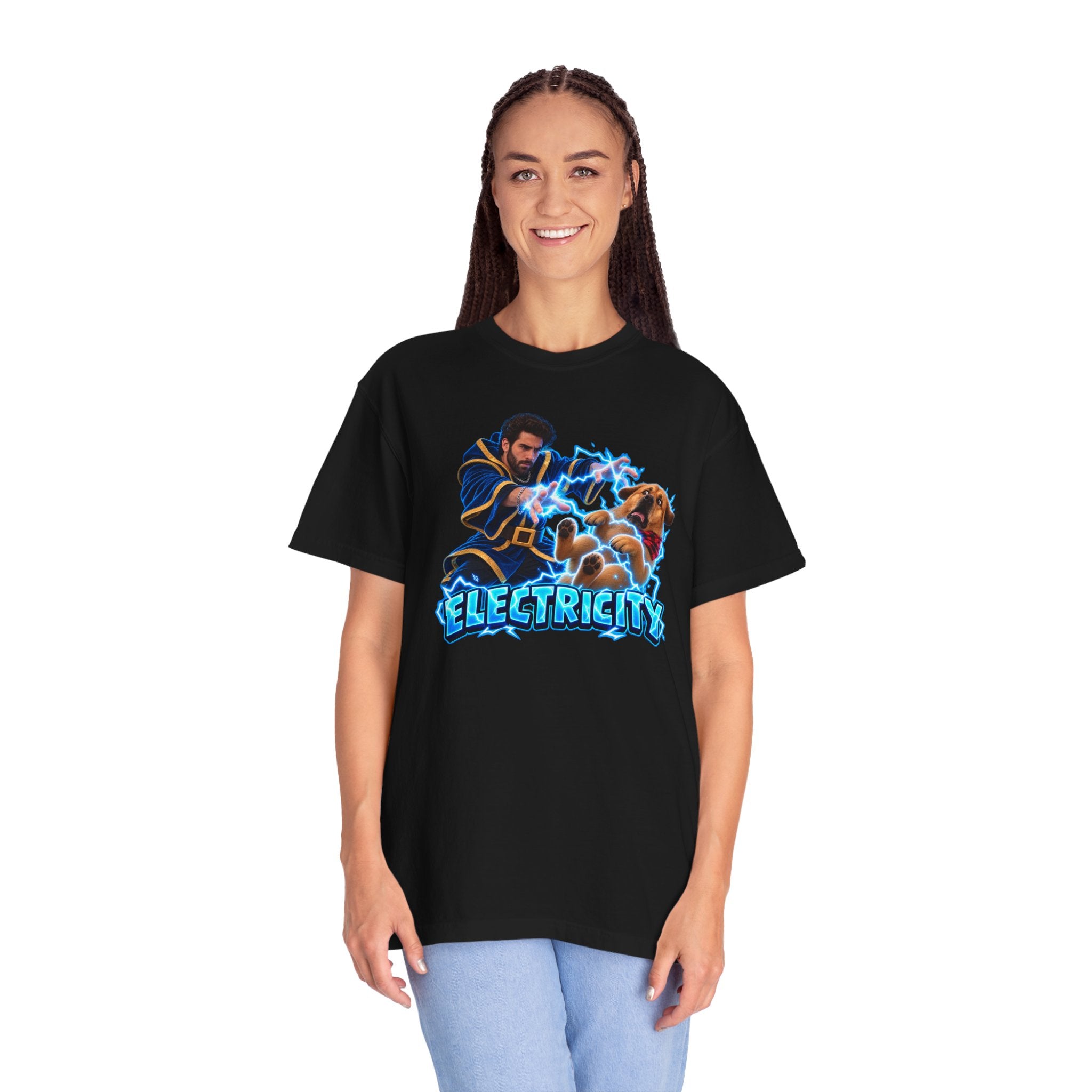 Electricity Mage T-Shirt — Streamer Graphic Tee