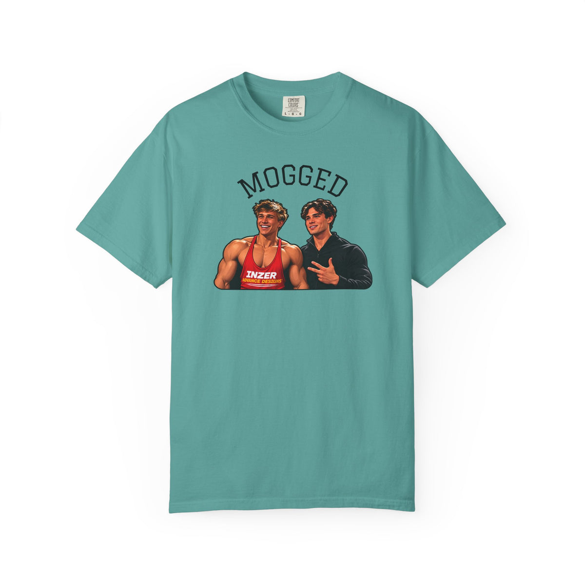 Looxmaxer Frame Mog Tee-Shirt - MOGGED Graphic Tee
