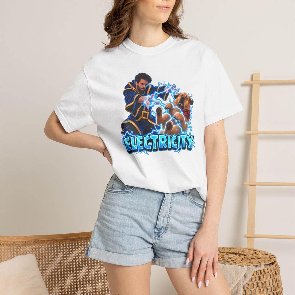 Electricity Mage T-Shirt — Streamer Graphic Tee