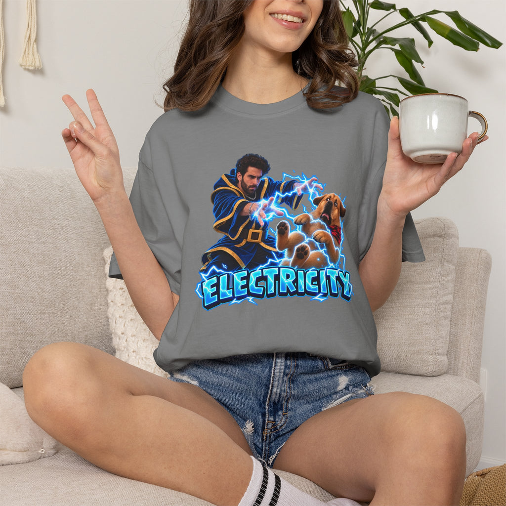 Electricity Mage T-Shirt — Streamer Graphic Tee