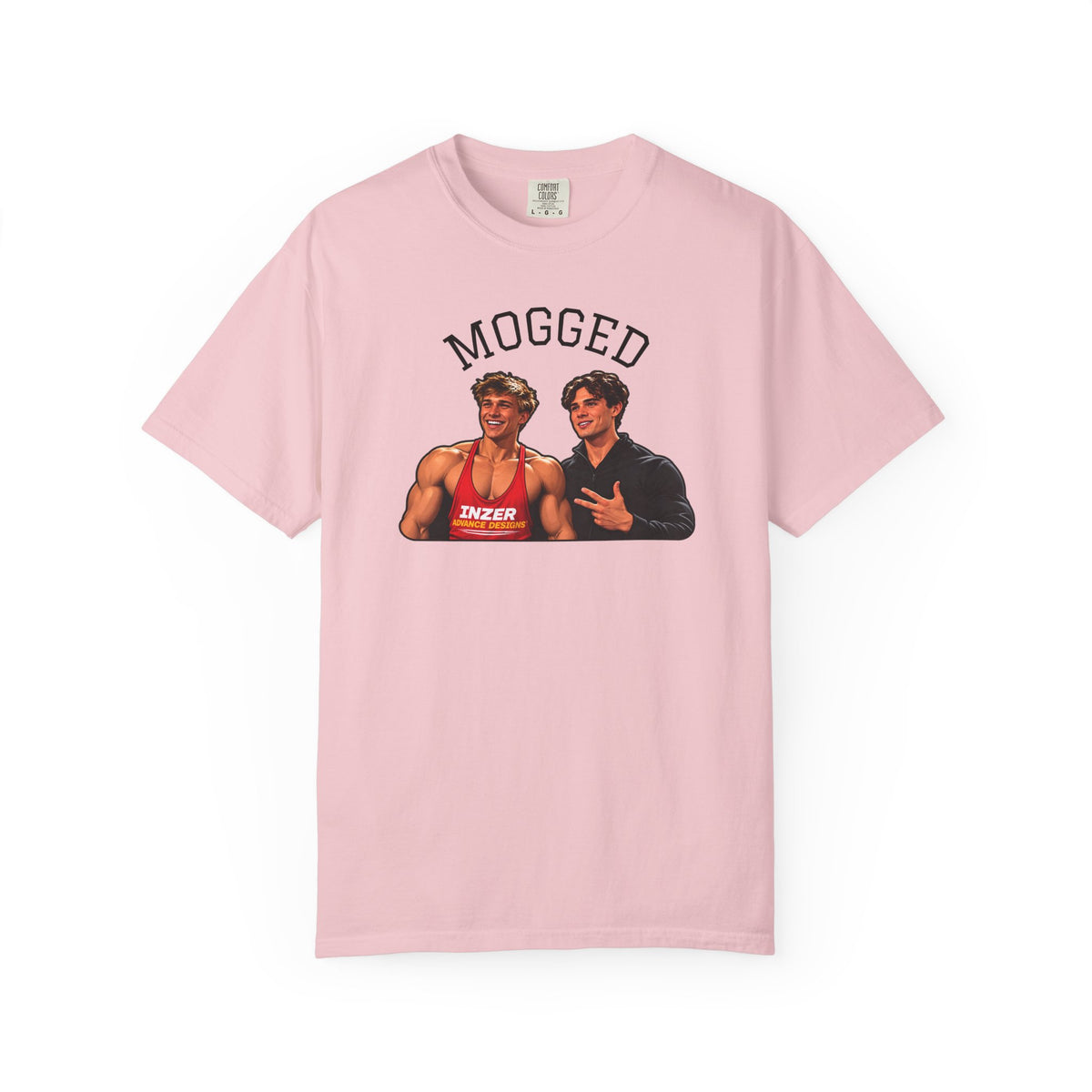 Looxmaxer Frame Mog Tee-Shirt - MOGGED Graphic Tee