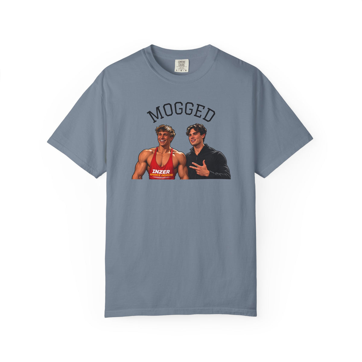 Looxmaxer Frame Mog Tee-Shirt - MOGGED Graphic Tee