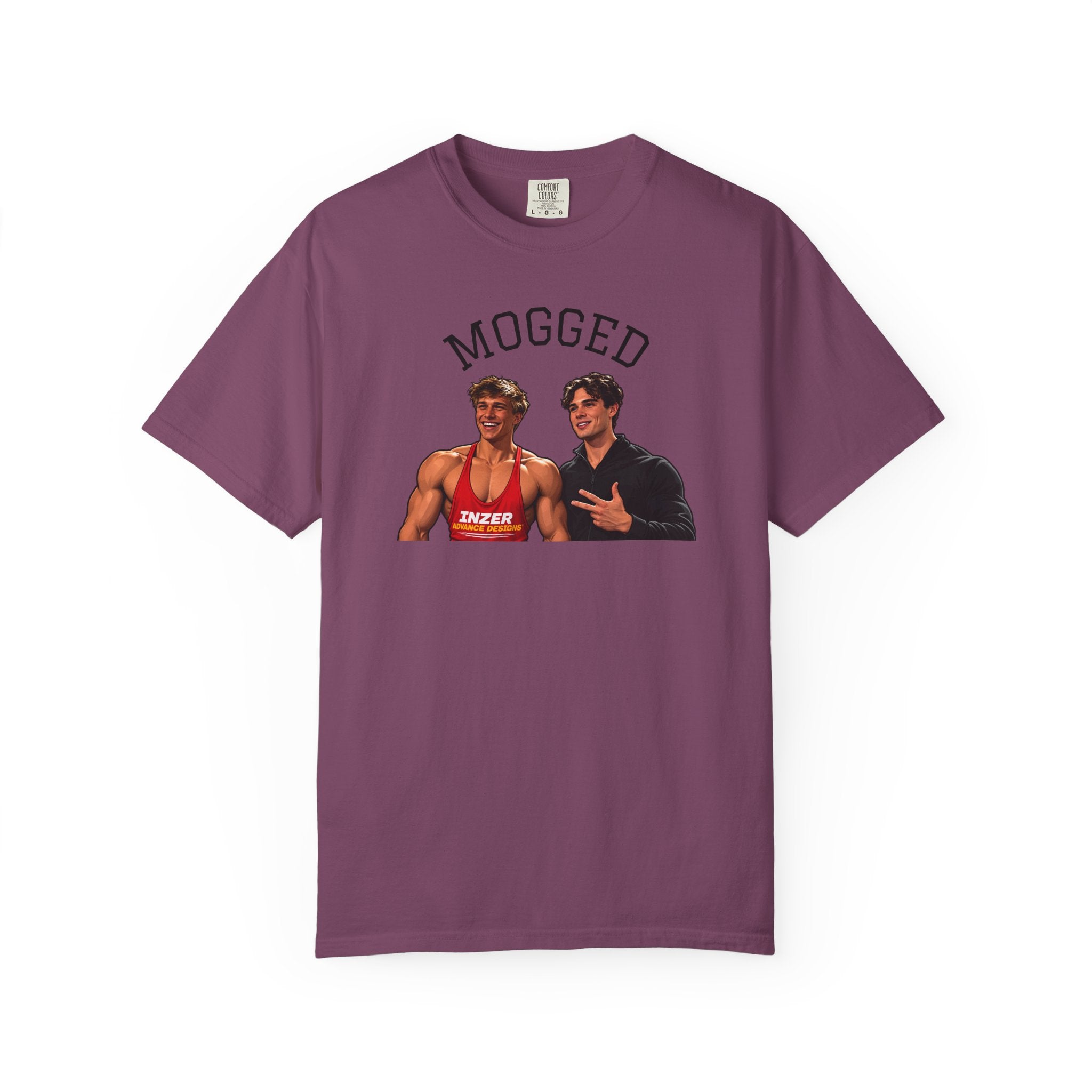 Looxmaxer Frame Mog Tee-Shirt - MOGGED Graphic Tee