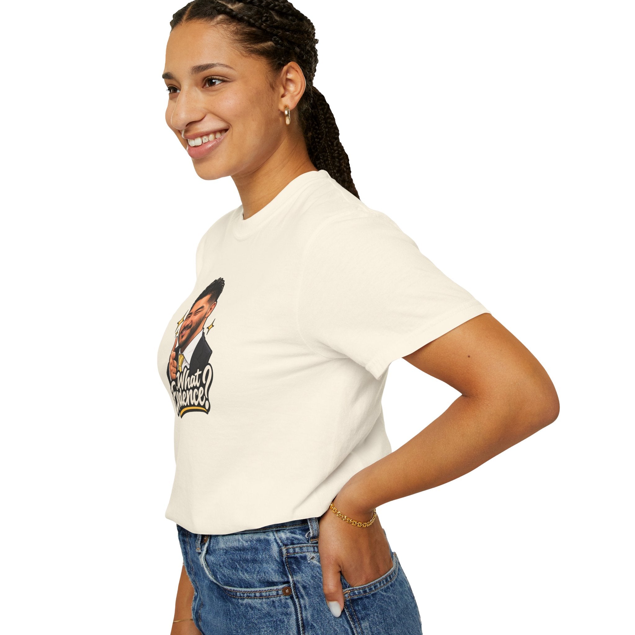 What Evidence? Graphic T-Shirt – Vintage Host Face Design