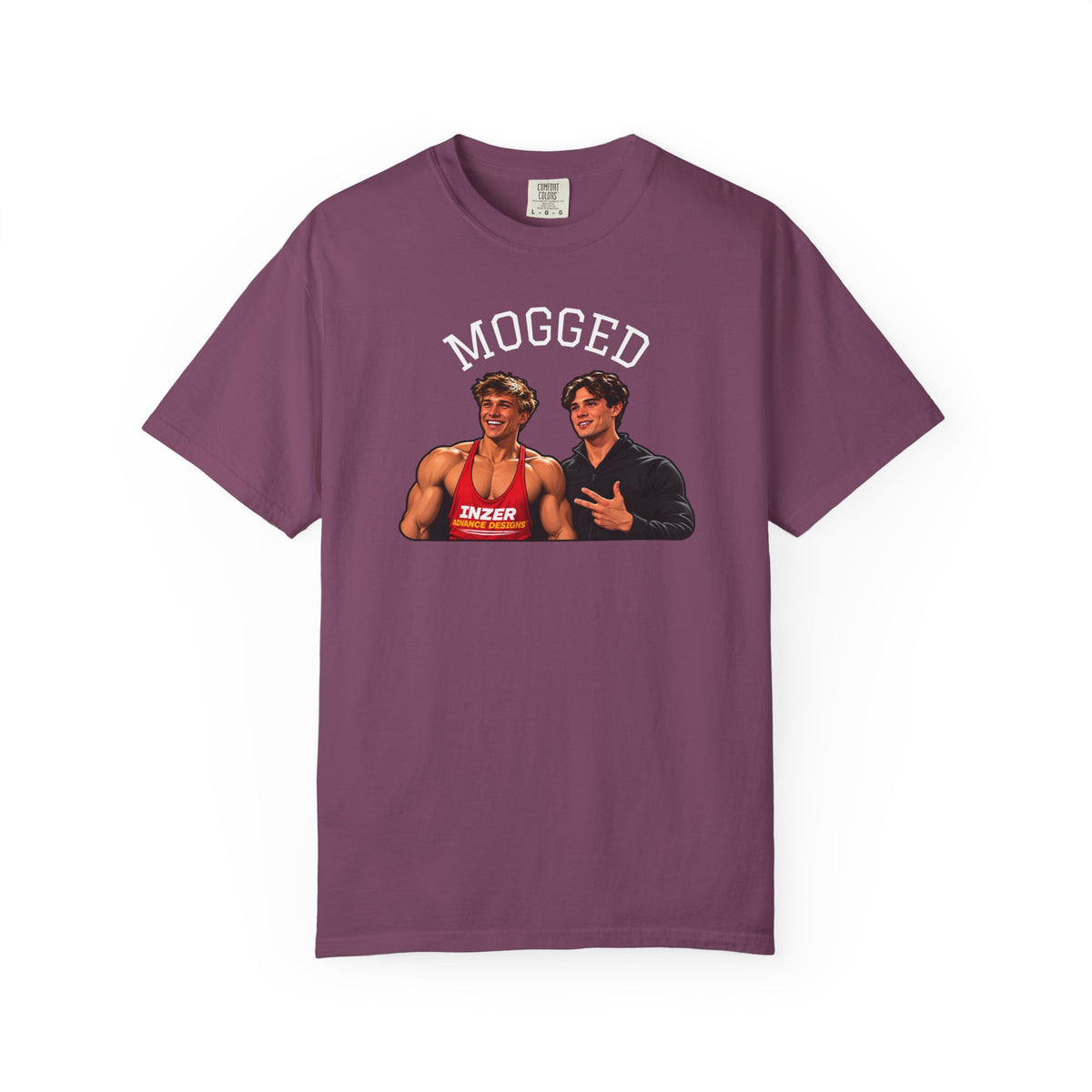 Looxmaxer Frame Mog Tee-Shirt - MOGGED Graphic Tee