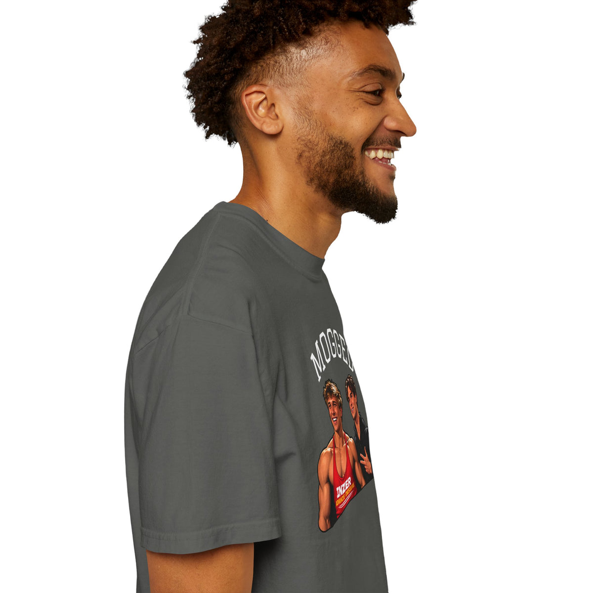 Looxmaxer Frame Mog Tee-Shirt - MOGGED Graphic Tee
