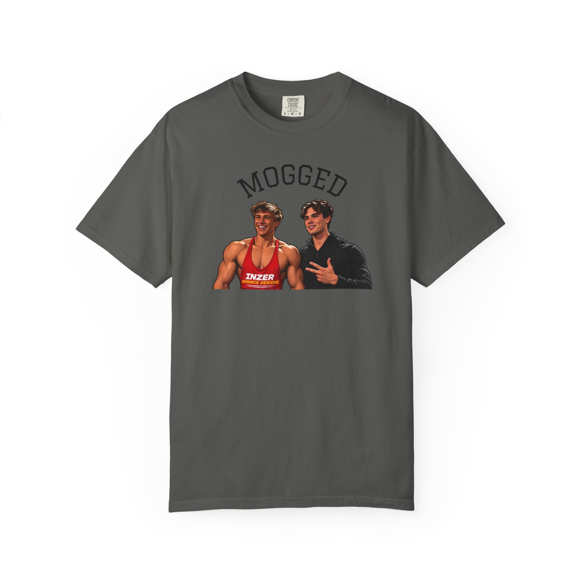 Looxmaxer Frame Mog Tee-Shirt - MOGGED Graphic Tee