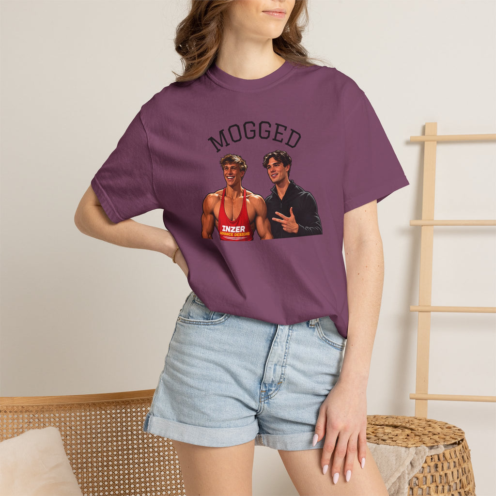 Looxmaxer Frame Mog Tee-Shirt - MOGGED Graphic Tee