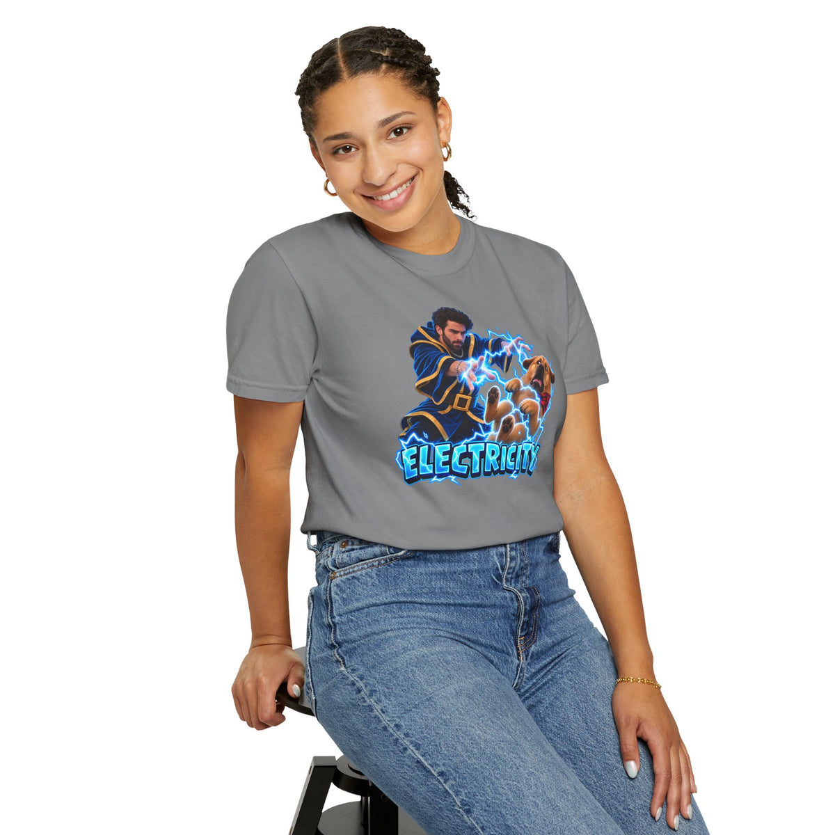 Electricity Mage T-Shirt — Streamer Graphic Tee