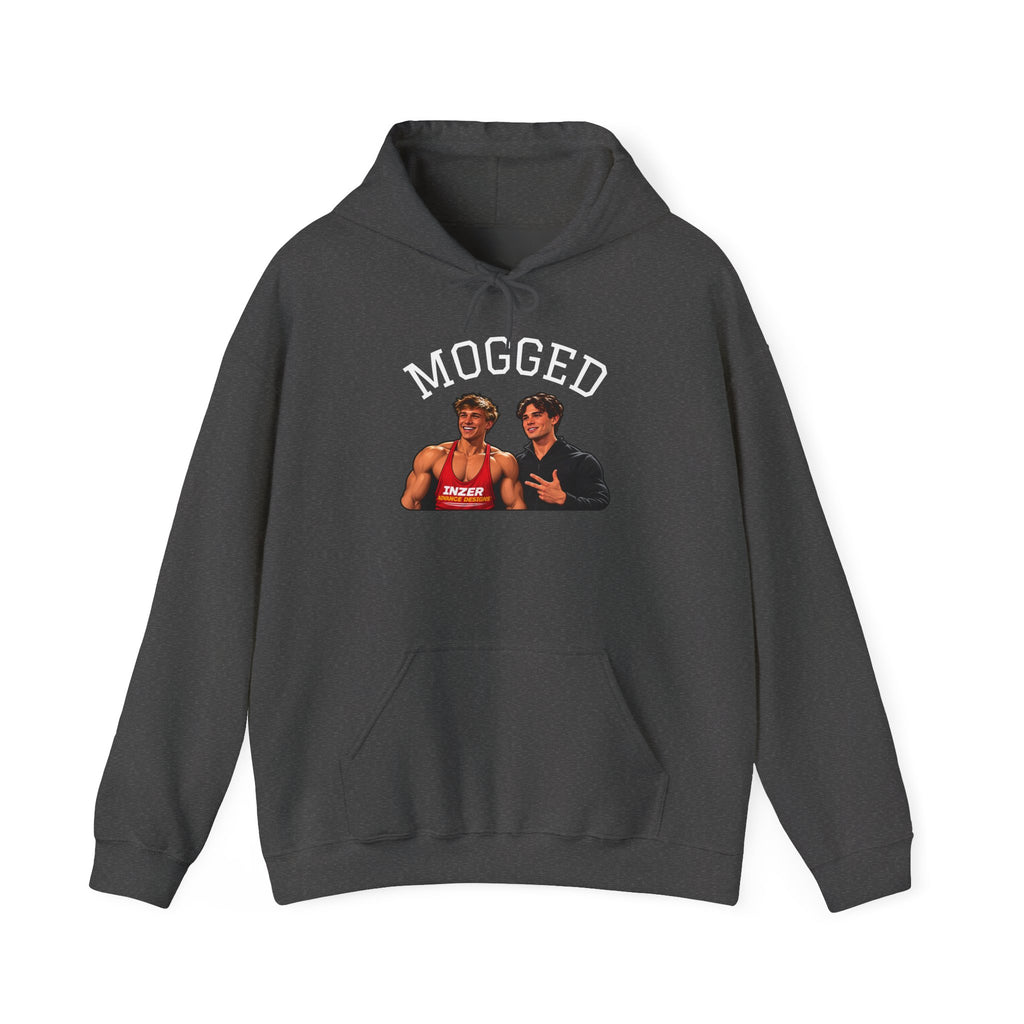 Looxmaxer Frame Mog Hoodie - MOGGED Graphic Hooded Sweatshirt