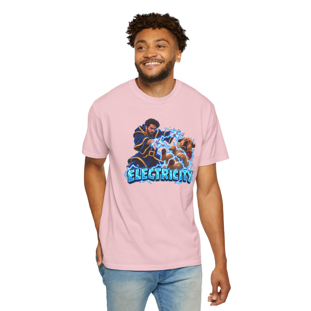 Electricity Mage T-Shirt — Streamer Graphic Tee