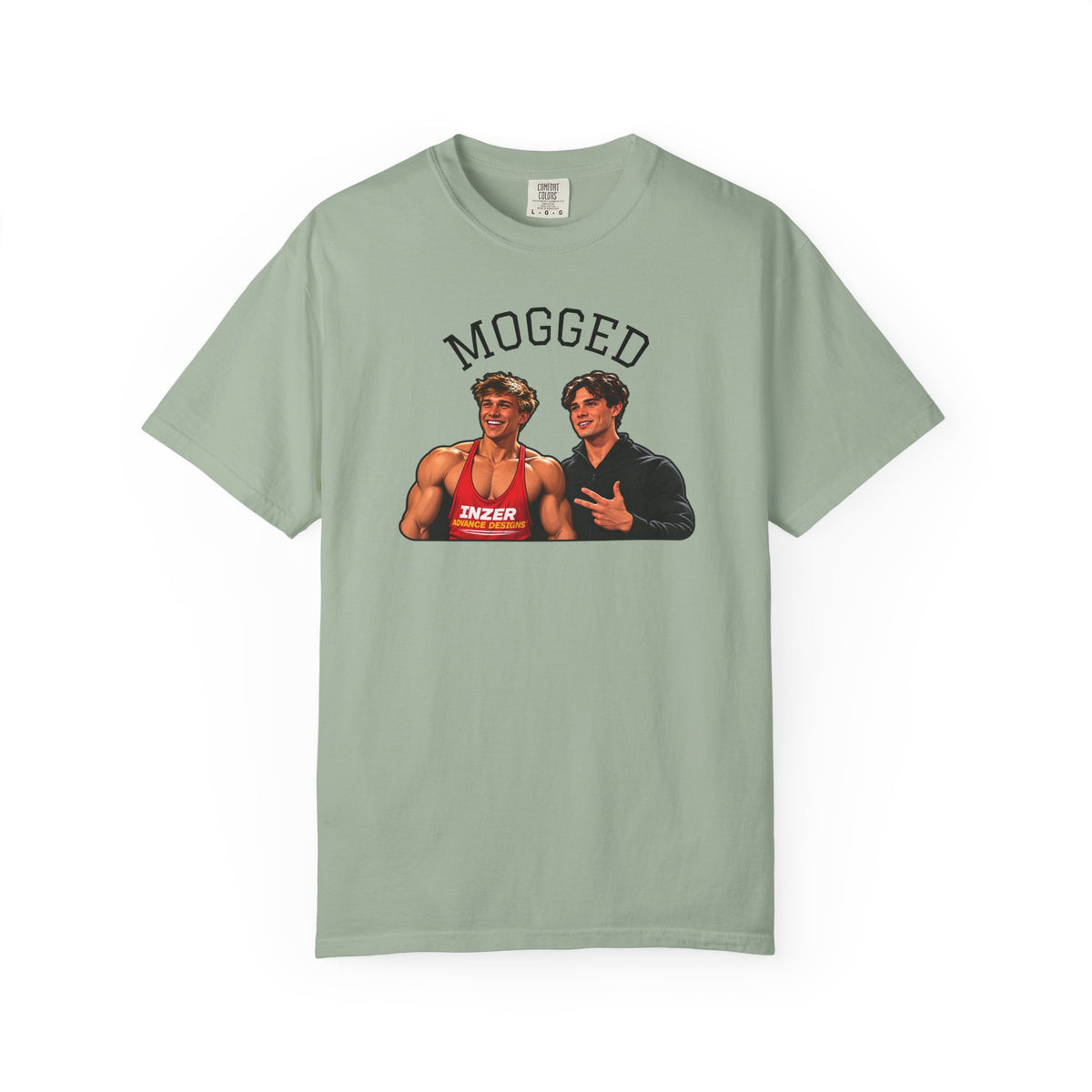 Looxmaxer Frame Mog Tee-Shirt - MOGGED Graphic Tee