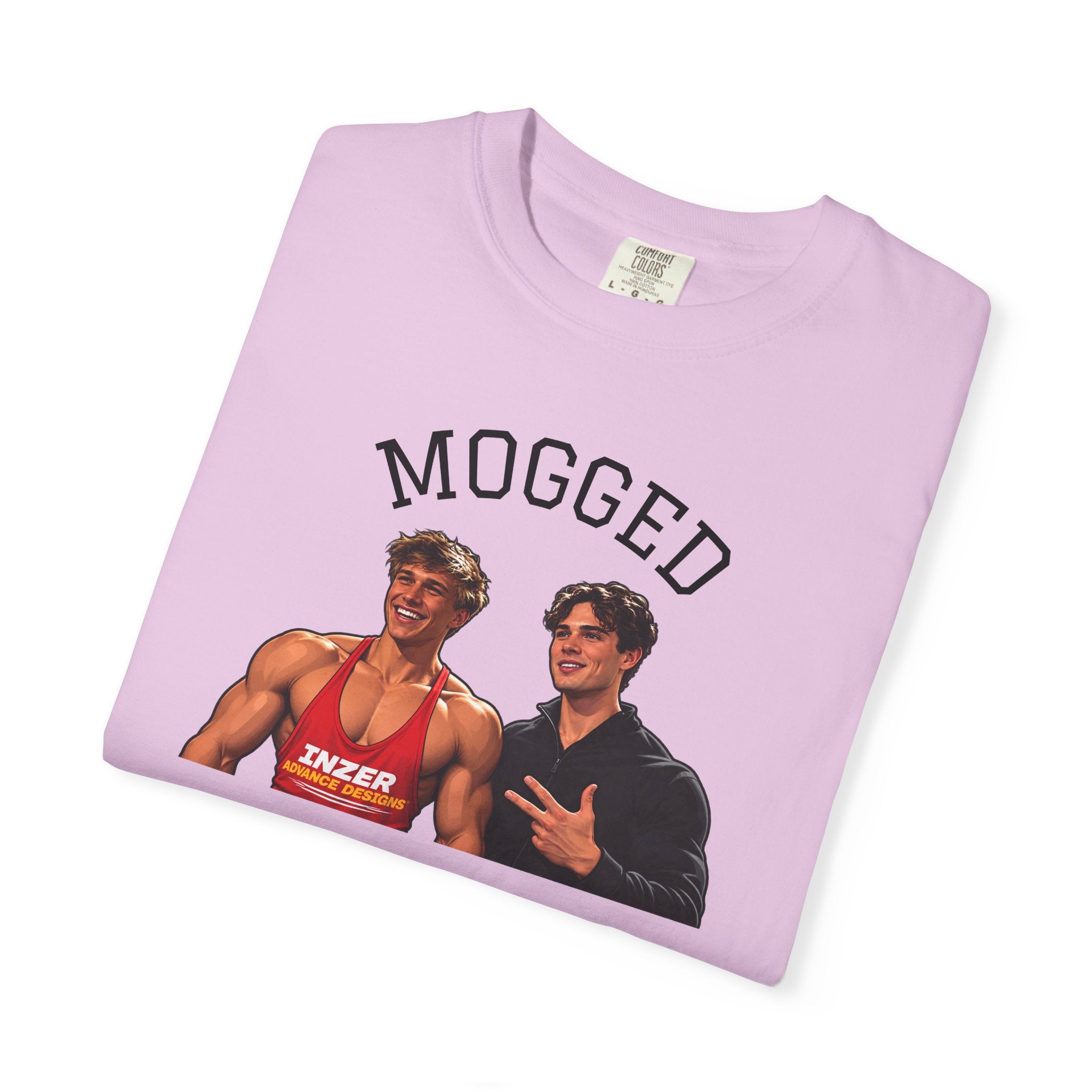 Looxmaxer Frame Mog Tee-Shirt - MOGGED Graphic Tee