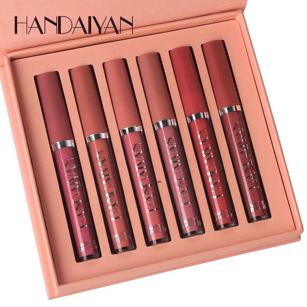 6Pcs Matte Liquid Lipstick Set - ChoppedShop