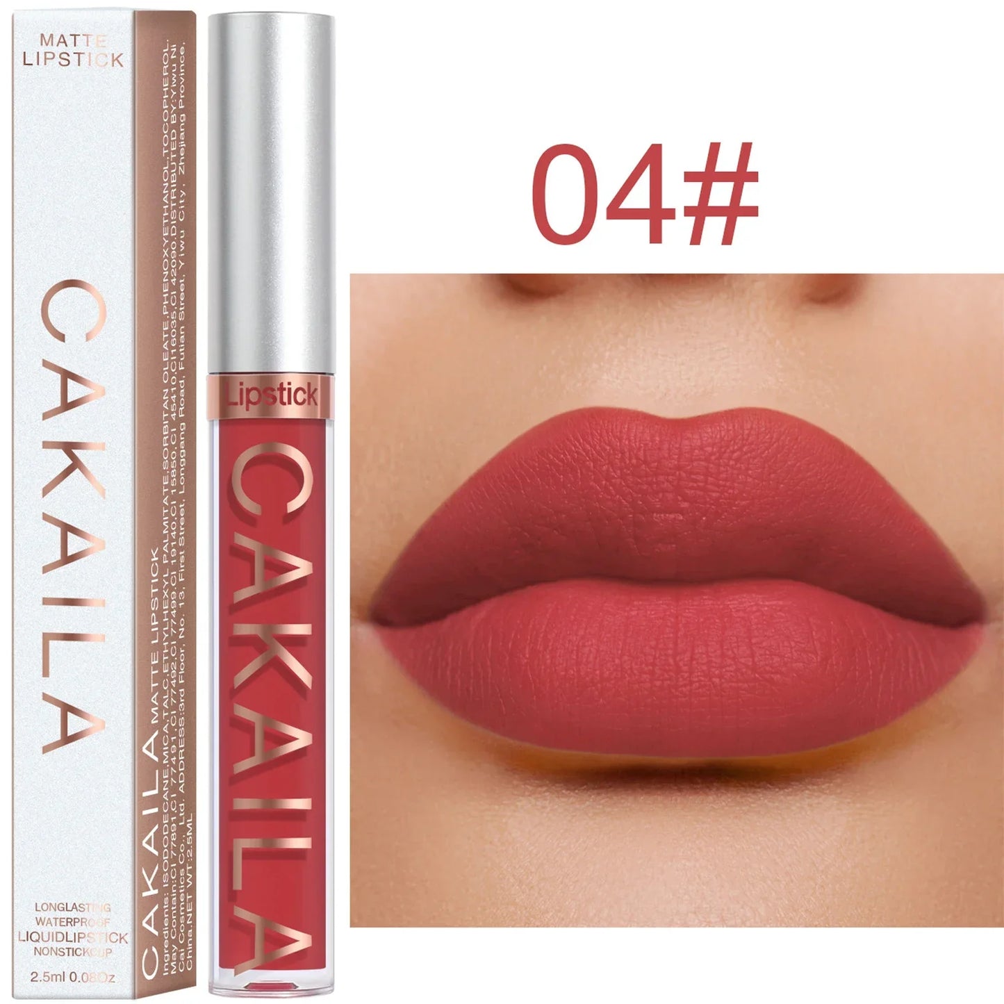 18 Colors Matte Lipgloss Liquid Lipstick Makeup Lip Color - ChoppedShop