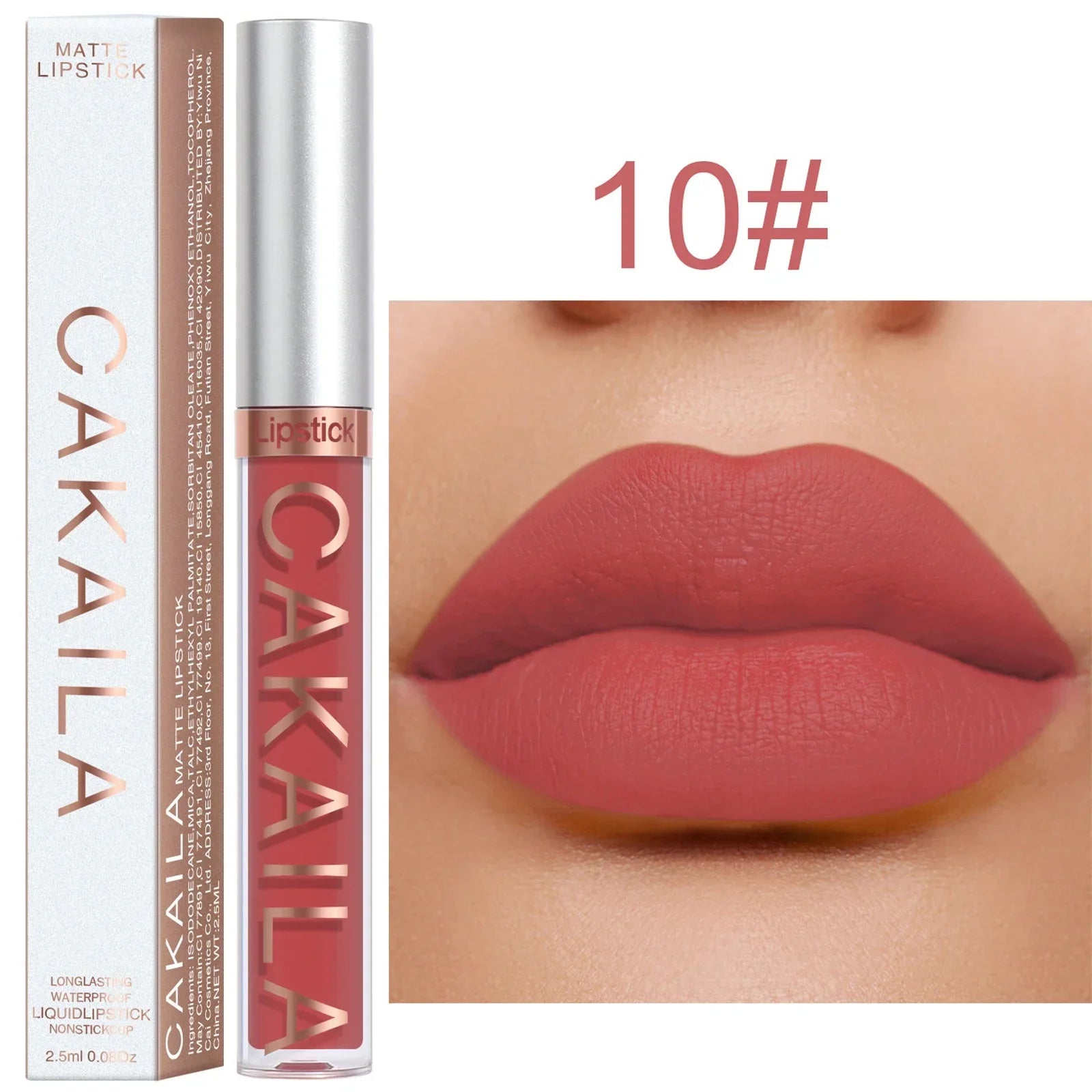 18 Colors Matte Lipgloss Liquid Lipstick Makeup Lip Color - ChoppedShop