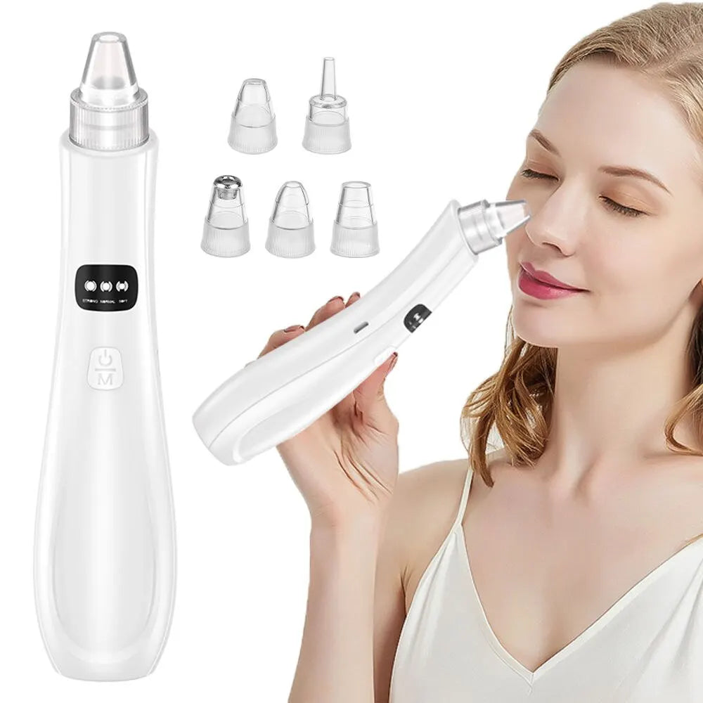 3 Suction Mode Face Cleansing Beauty Machine - Dead Skin Remover and Blackhead Vacuum