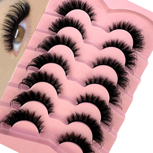 7pairs Classic 3D Volume Lashes - ChoppedShop