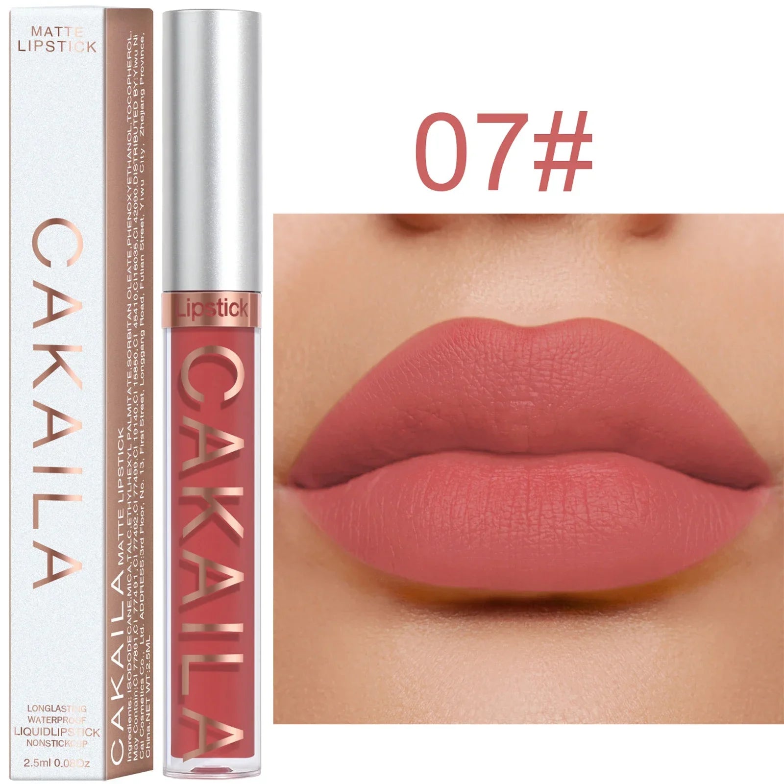 18 Colors Matte Lipgloss Liquid Lipstick Makeup Lip Color - ChoppedShop