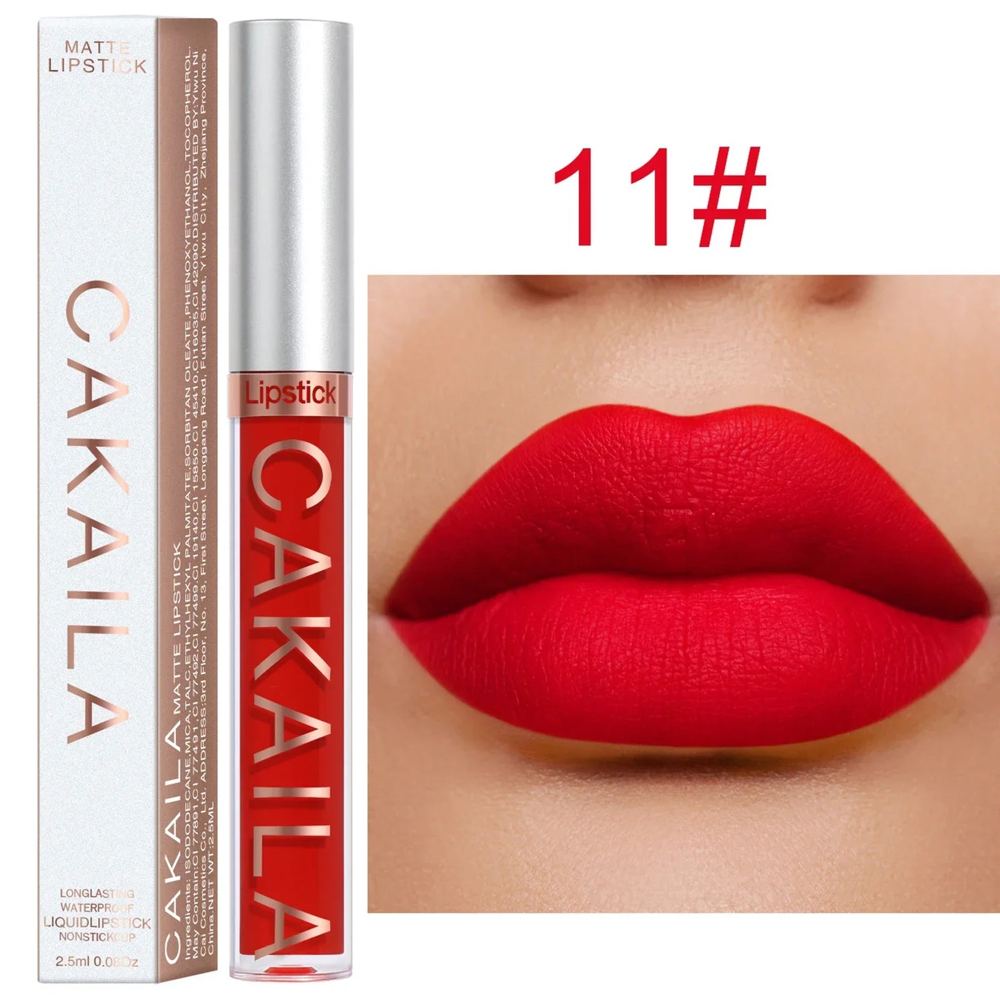 18 Colors Matte Lipgloss Liquid Lipstick Makeup Lip Color - ChoppedShop