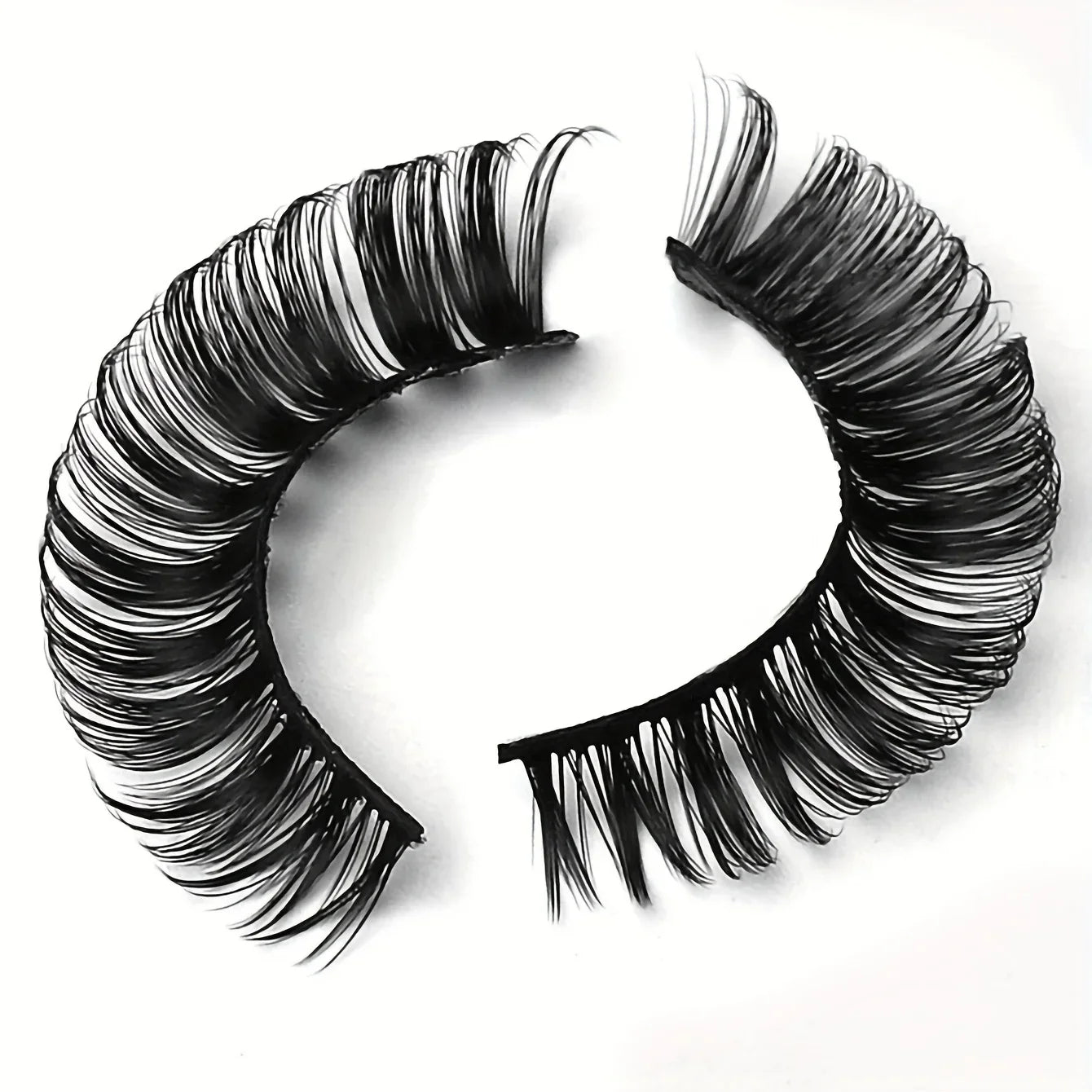 10 Pairs Russian Strip DD Curl False Eyelashes - ChoppedShop