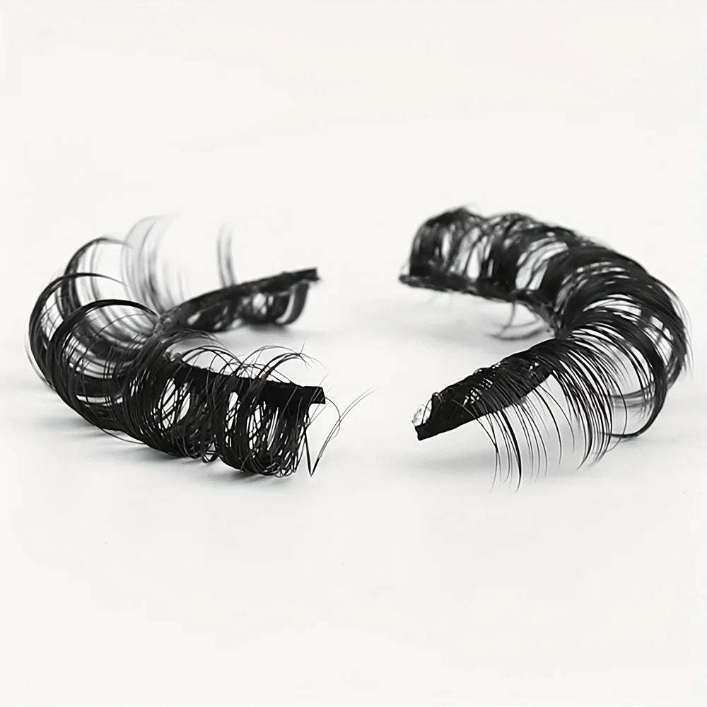 10 Pairs Russian Strip DD Curl False Eyelashes - ChoppedShop