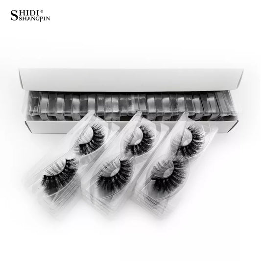 30 Pairs of Natural 3D Mink Eyelashes